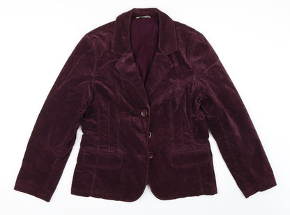 Marks and Spencer Womens Purple   Jacket  Size 14