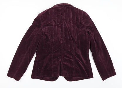 Marks and Spencer Womens Purple   Jacket  Size 14