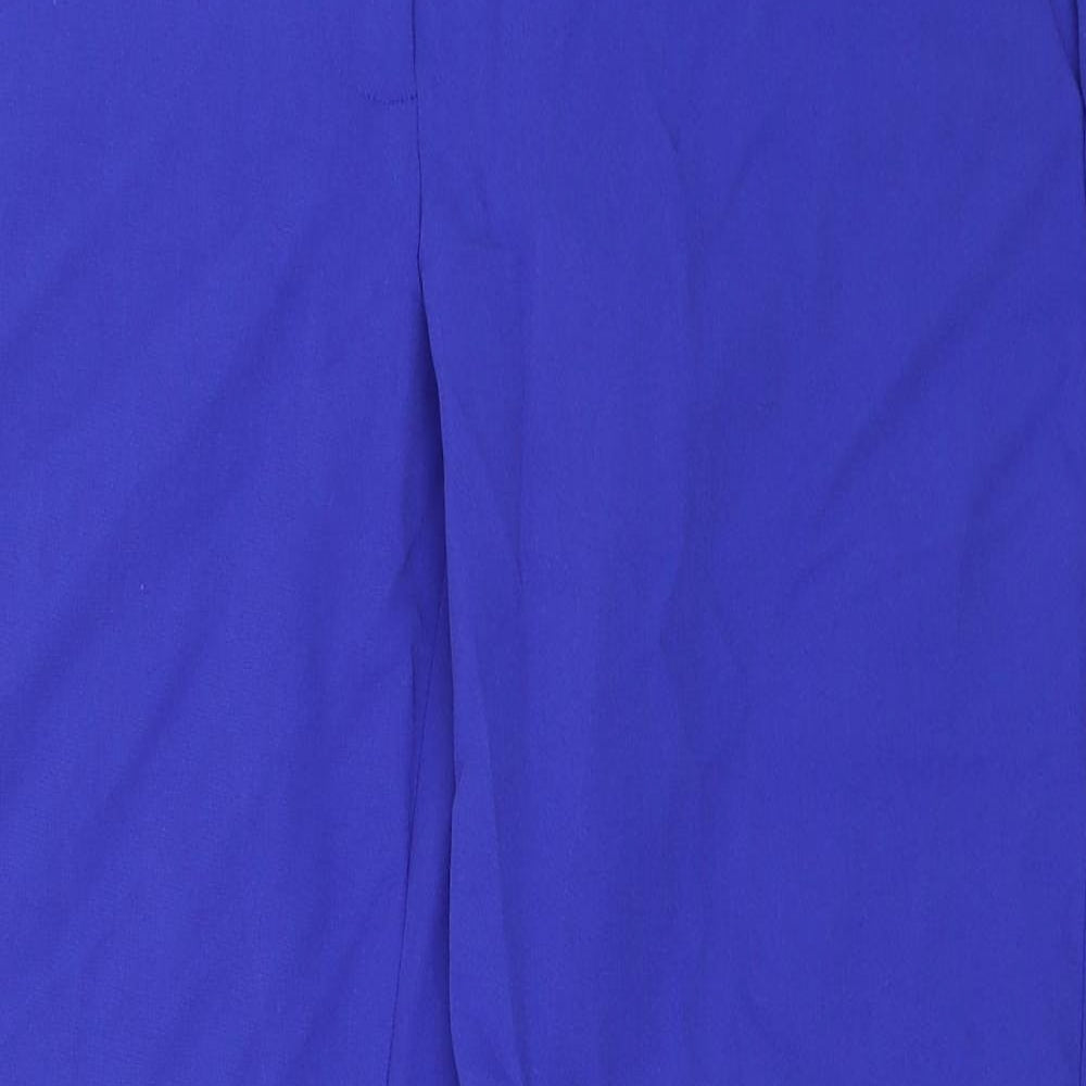 Womens UK Size 10 Dorothy Perkins Regular Fit Capri Blue Trousers