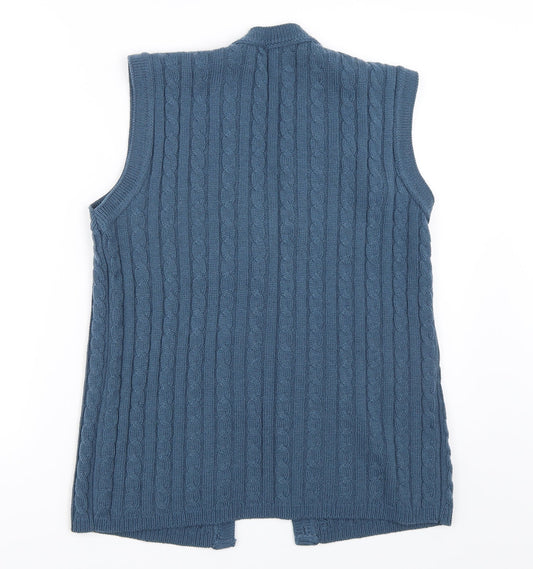 Eastex Womens Blue   Cardigan Jumper Size S