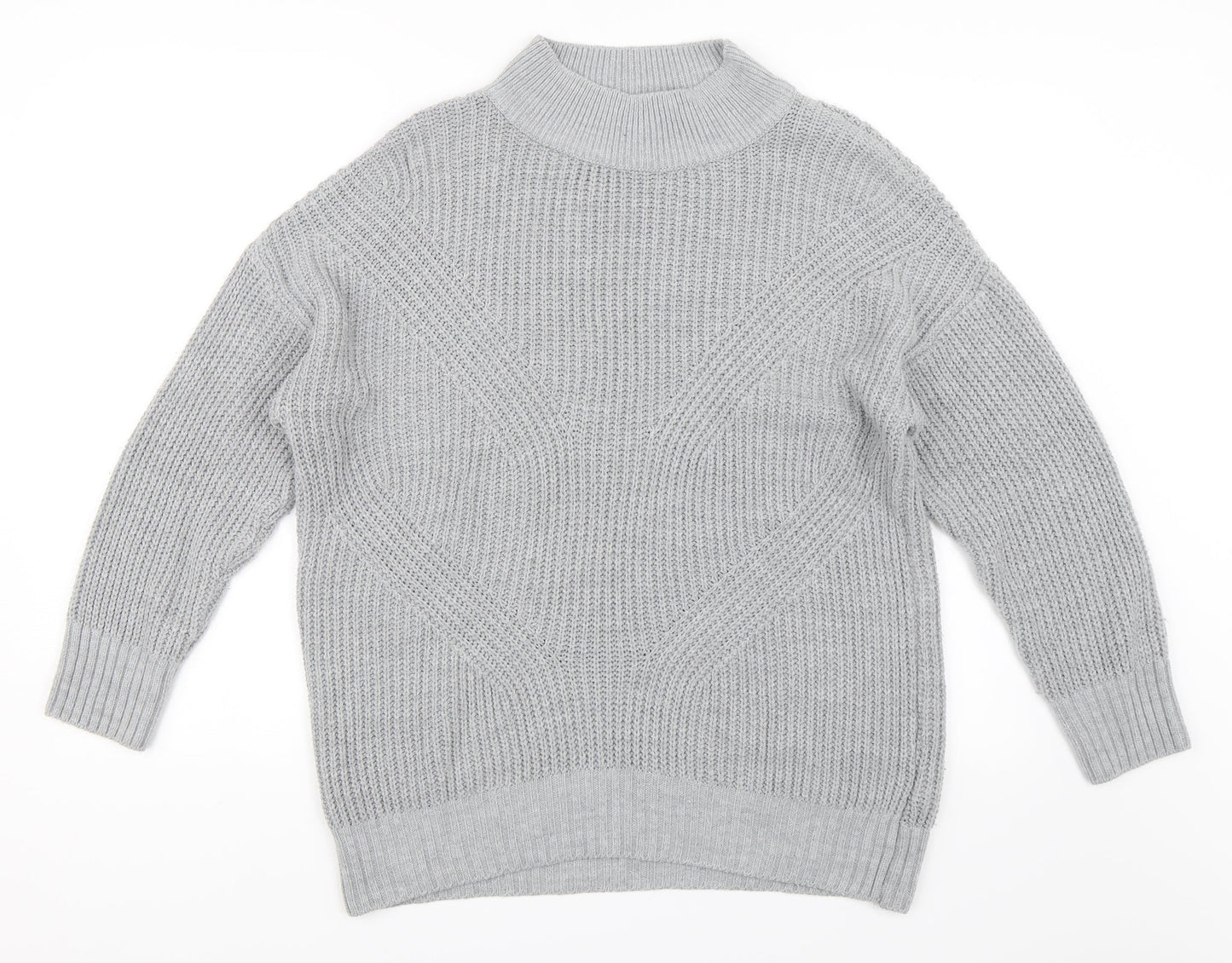 Primark Womens Grey   Pullover Jumper Size M