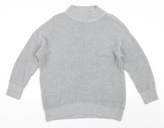 Primark Womens Grey   Pullover Jumper Size M