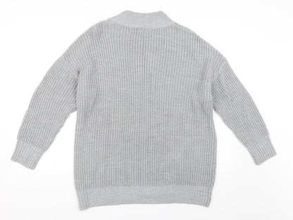 Primark Womens Grey   Pullover Jumper Size M