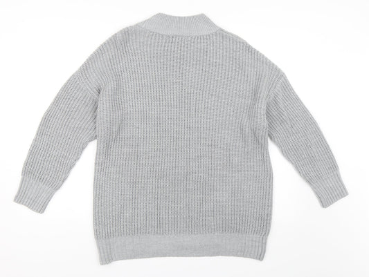 Primark Womens Grey   Pullover Jumper Size M