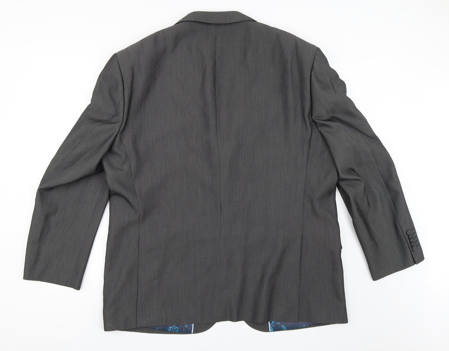 Mens UK Size 46 Jacamo Regular Grey Suit Jacket