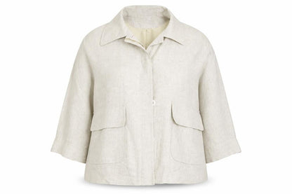Kaleidoscope Womens Beige   Jacket  Size 14