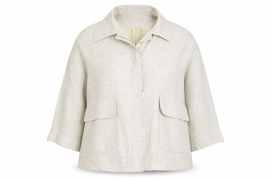 Kaleidoscope Womens Beige   Jacket  Size 14