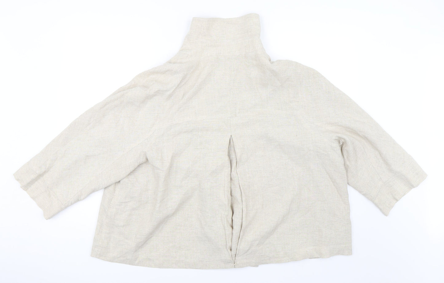 Kaleidoscope Womens Beige   Jacket  Size 14