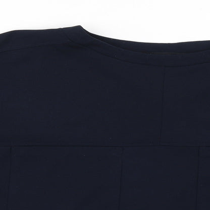 Womens UK Size 14 NEXT Blue Basic Blouse