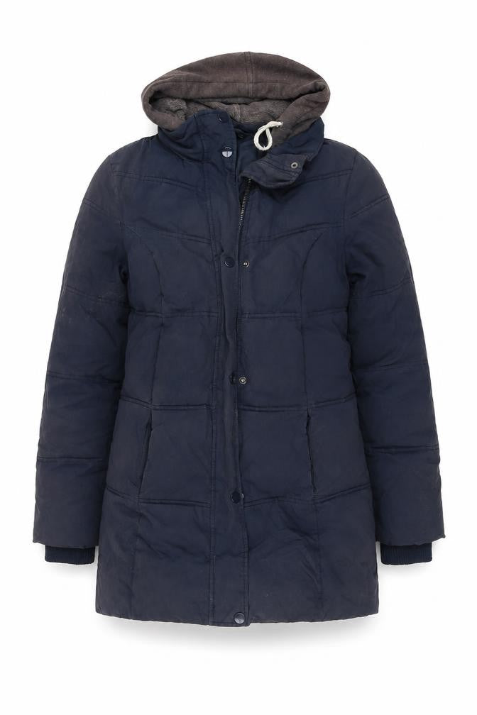 Womens UK Size 10 Topshop Blue Parka Coat