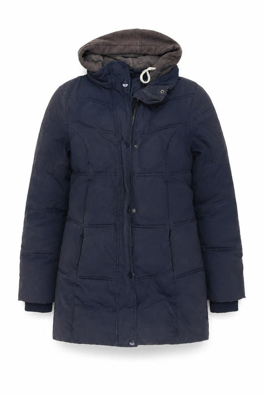 Womens UK Size 10 Topshop Blue Parka Coat