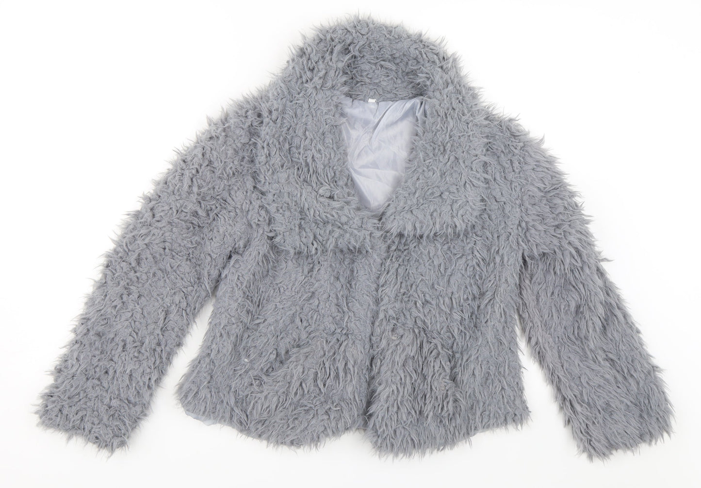 Womens UK Size S Preworn Grey Jacket