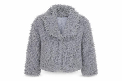 Womens UK Size S Preworn Grey Jacket