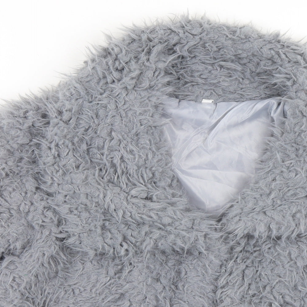 Womens UK Size S Preworn Grey Jacket