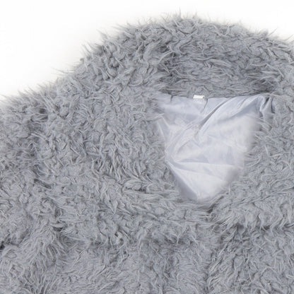 Womens UK Size S Preworn Grey Jacket