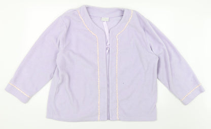 Womens UK Size XL Preworn Purple Jacket