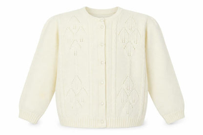 Honeybells Womens Ivory   Cardigan Jumper Size 6