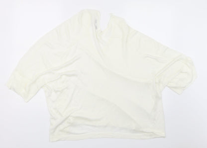 Next Womens Ivory   Pullover Jumper Size L