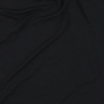 Preworn Womens Black   Wrap Jumper One Size