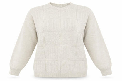 Mainstream Womens Beige   Pullover Jumper Size M