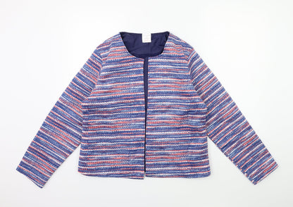 Womens UK Size M Anne De Lancay Blue Jacket