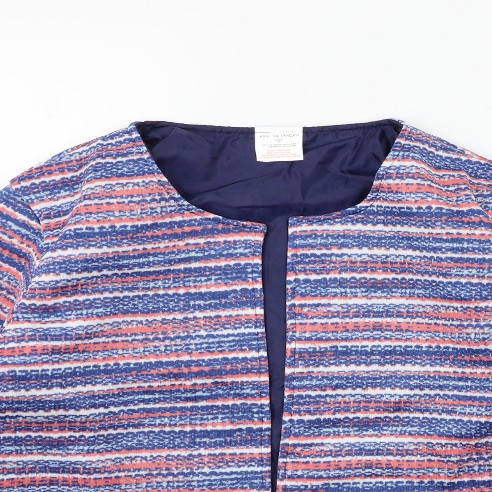 Womens UK Size M Anne De Lancay Blue Jacket