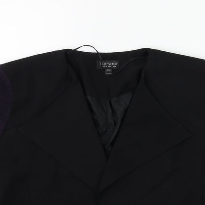 Womens UK Size 8 Topshop Black Jacket