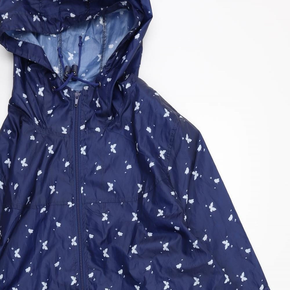 Womens UK Size XL Preworn Blue Jacket