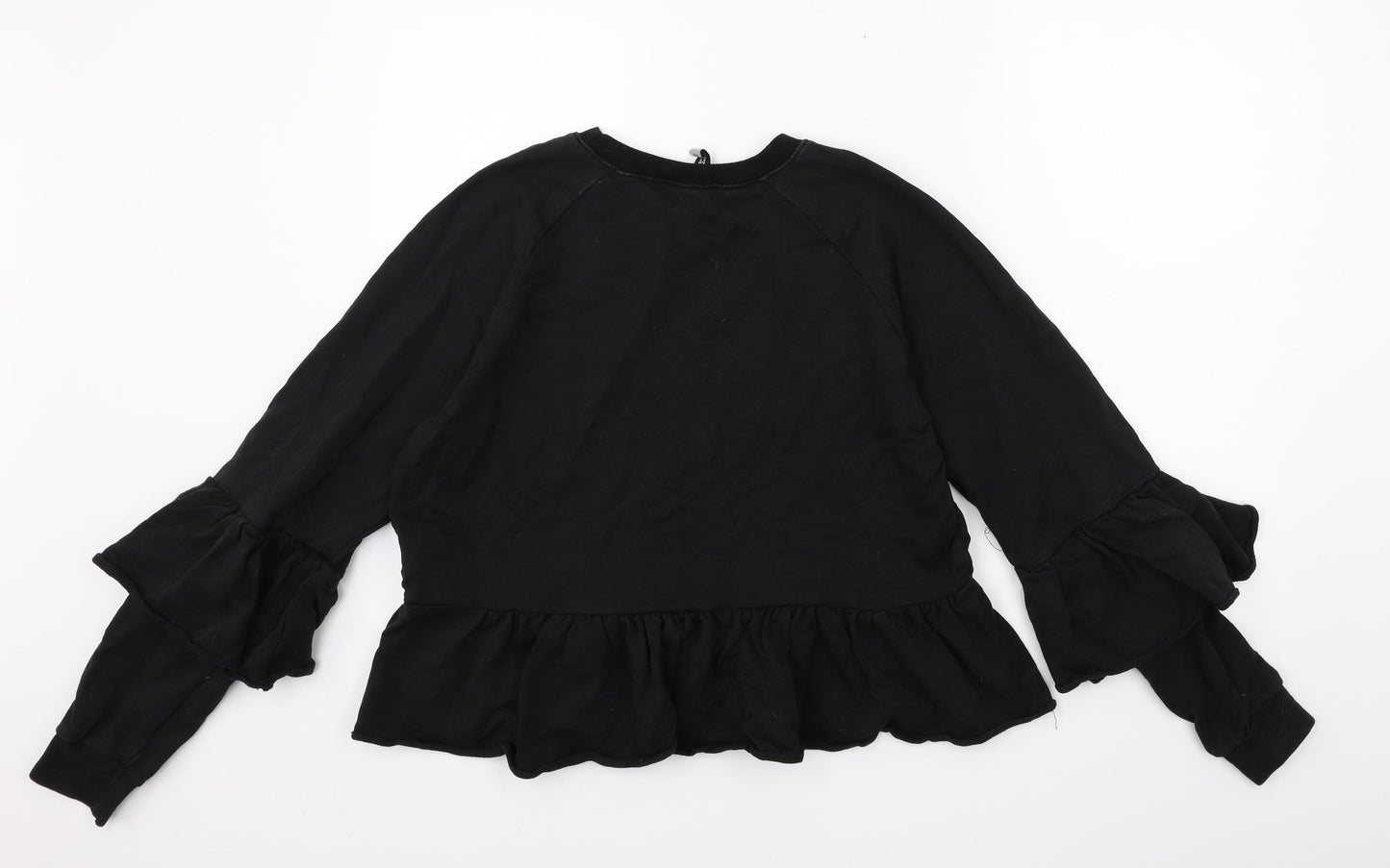 influence Womens Black   Pullover Sweatshirt Size 12