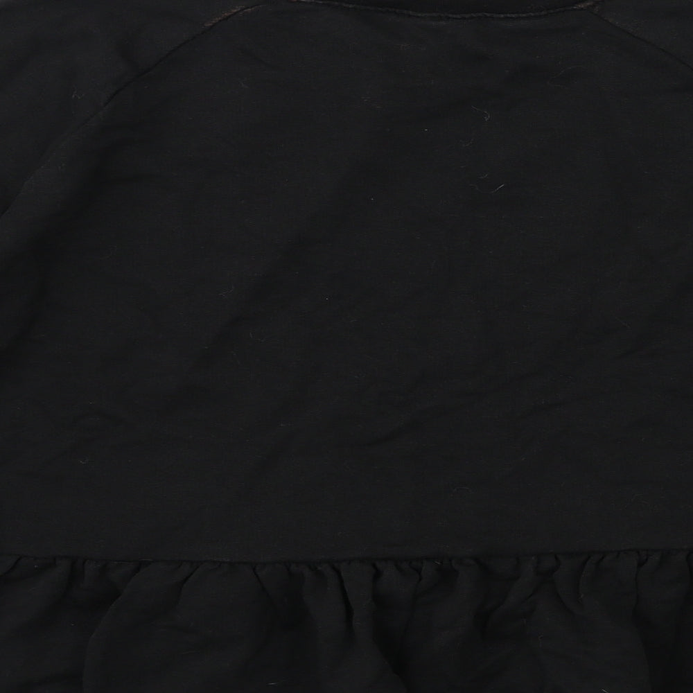 influence Womens Black   Pullover Sweatshirt Size 12