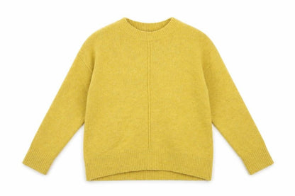 George Womens Yellow  Knit Pullover Jumper Size M