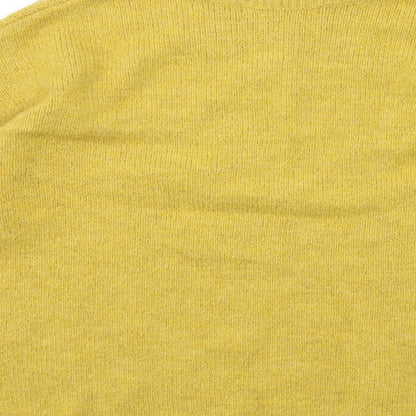 George Womens Yellow  Knit Pullover Jumper Size M