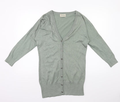shere female Womens Green  Knit Cardigan Jumper Size S