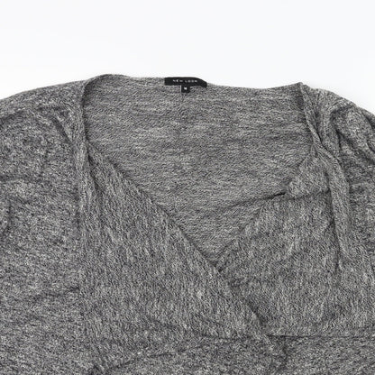 New Look Womens Grey   Cardigan Jumper Size 16