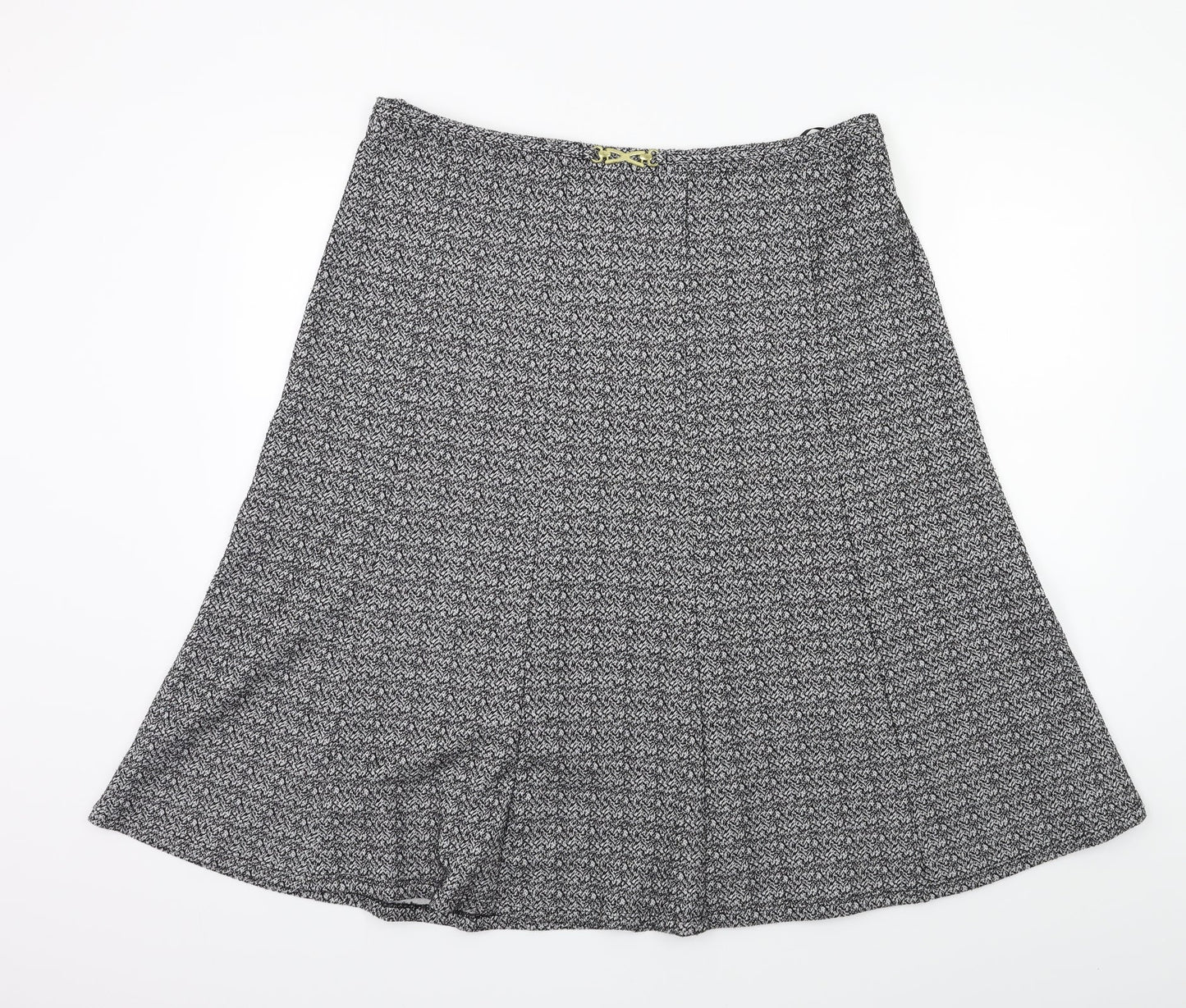 Autonomy Womens Grey   A-Line Skirt Size 16