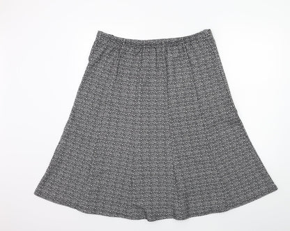 Autonomy Womens Grey   A-Line Skirt Size 16