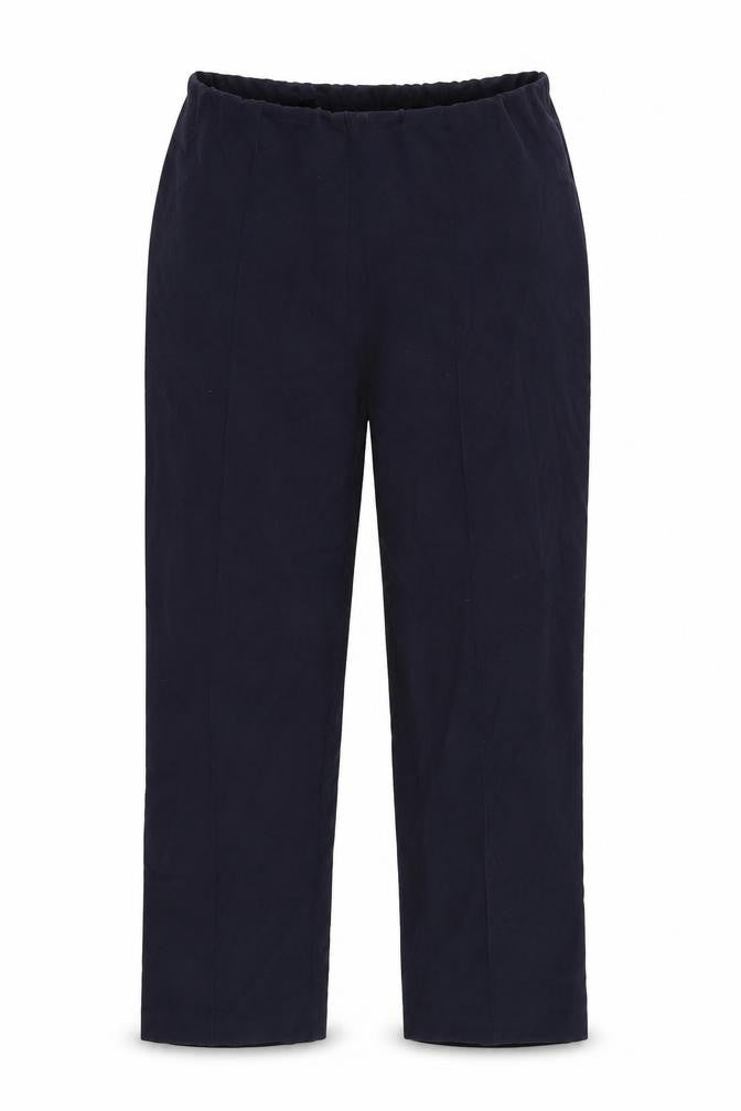 Womens UK Size 14 ISLE Regular Fit  Blue Trousers