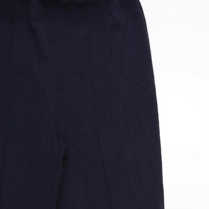 ISLE Womens Blue   Trousers  Size 14 L27 in