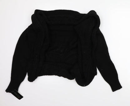 Italy Moda Womens Black   Cardigan Jumper One Size