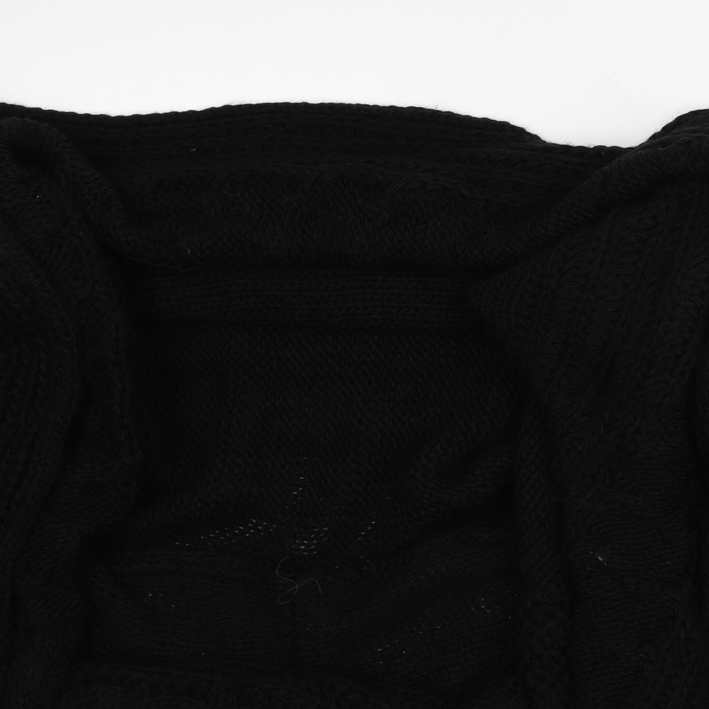 Italy Moda Womens Black   Cardigan Jumper One Size