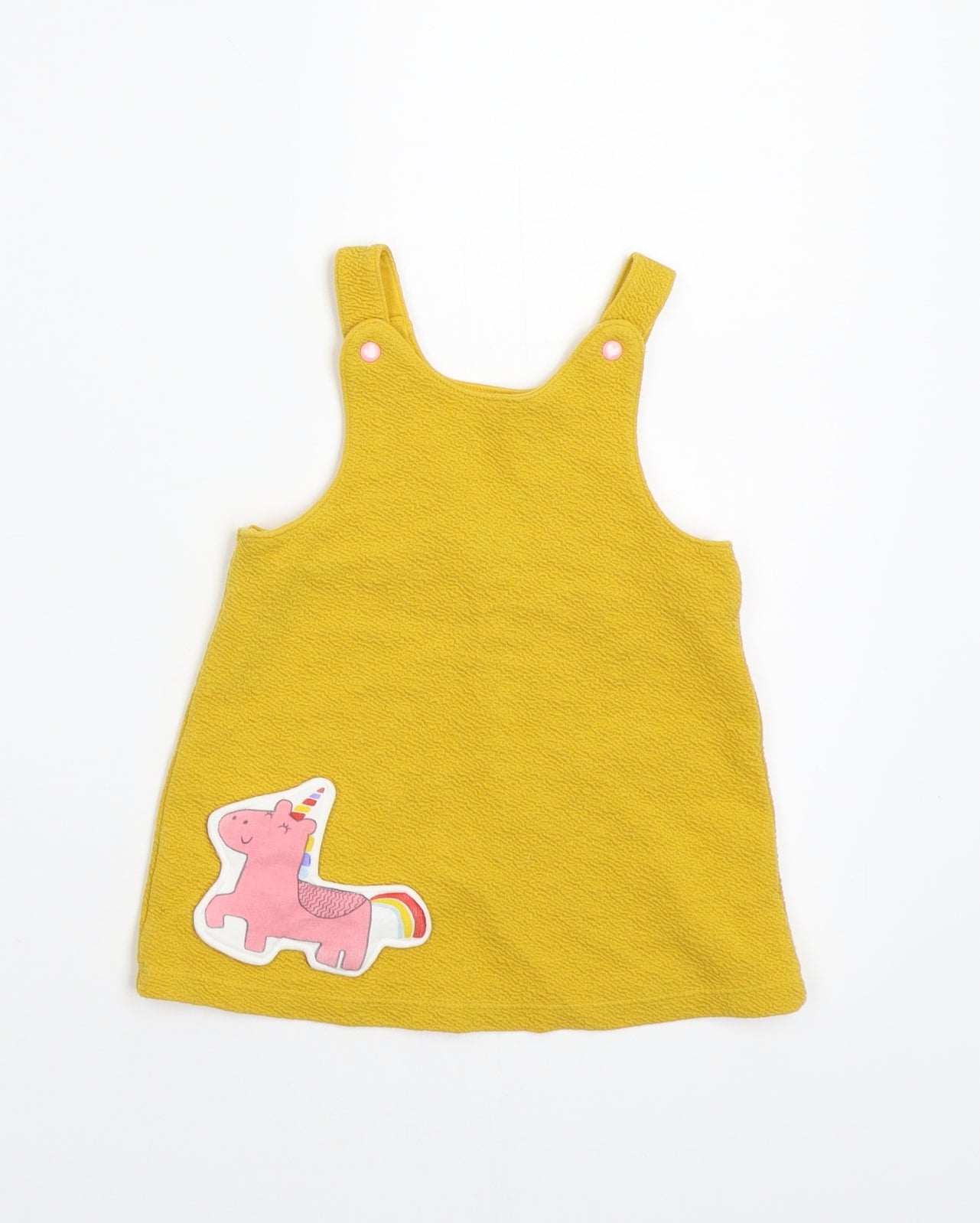 Nutmeg Girls Yellow   A-Line  Size 3-6 Months