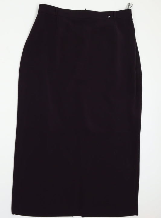 Gerry Weber Womens Purple   A-Line Skirt Size 20