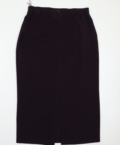 Gerry Weber Womens Purple   A-Line Skirt Size 20