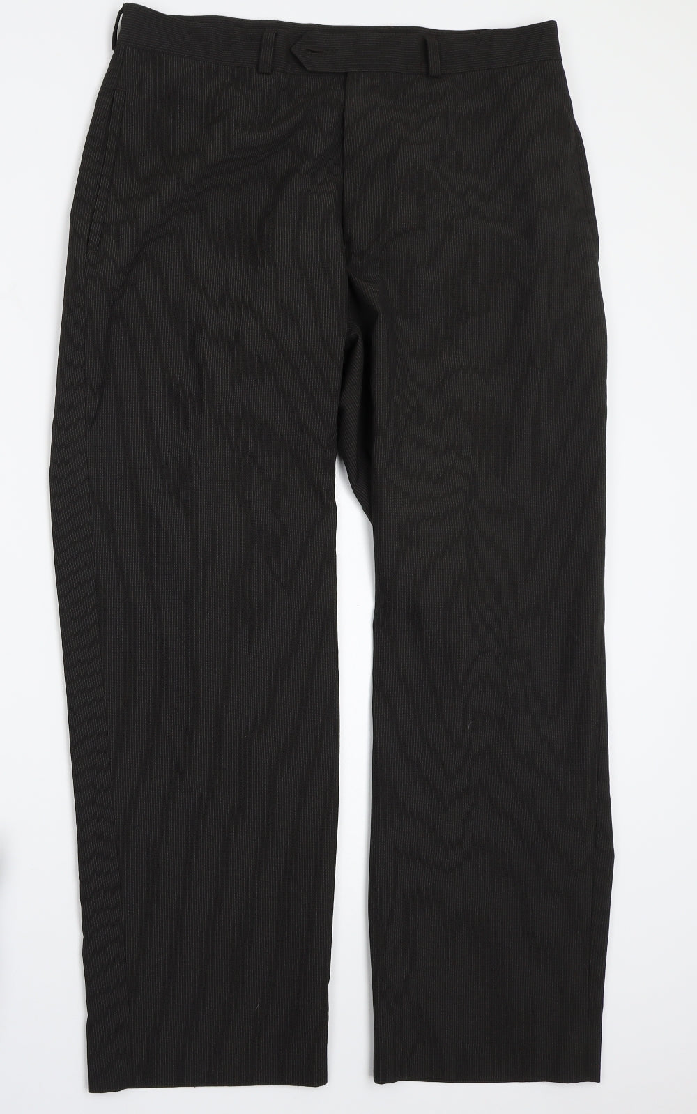 Womens UK Size 34 BHS Regular Fit  Brown Trousers