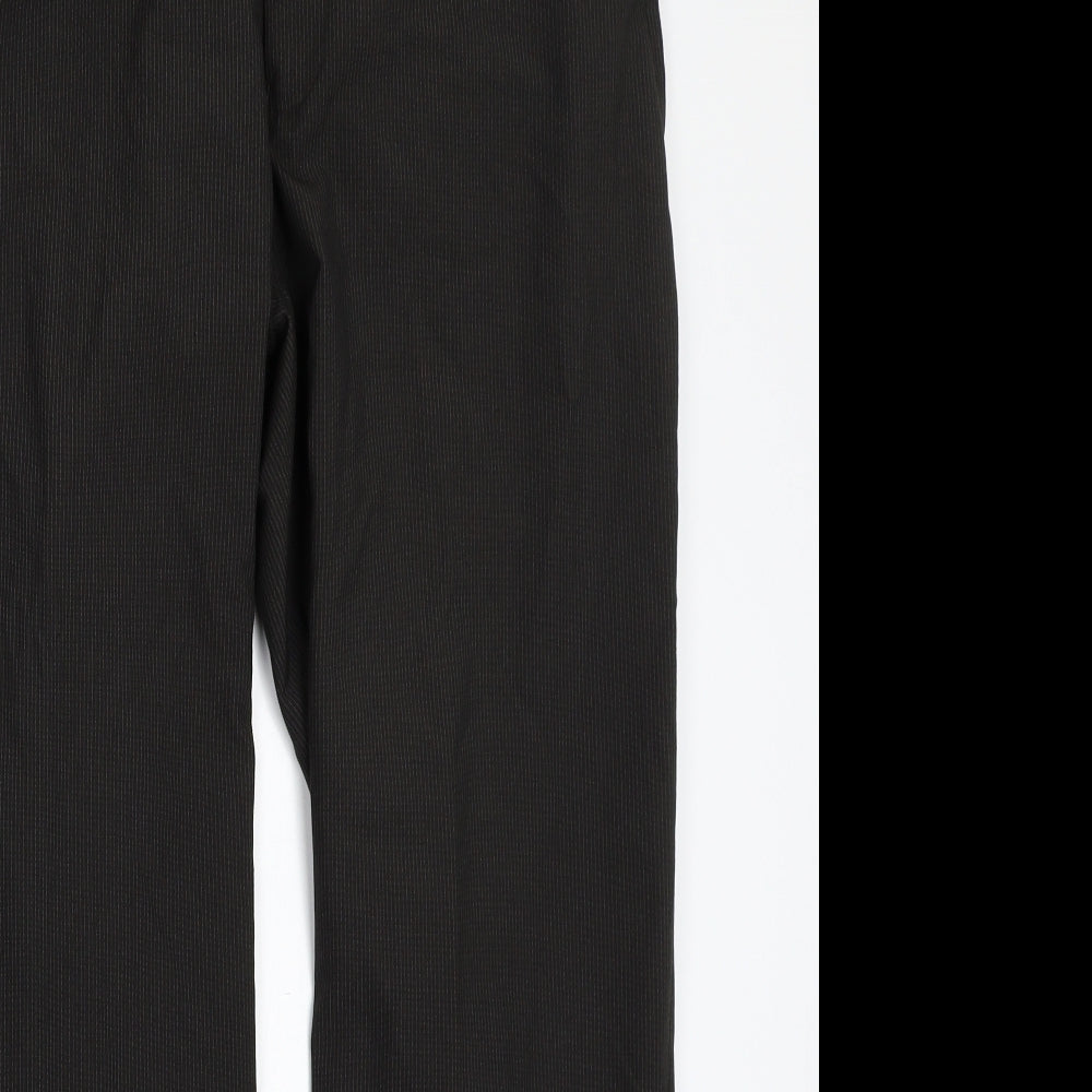 Womens UK Size 34 BHS Regular Fit  Brown Trousers