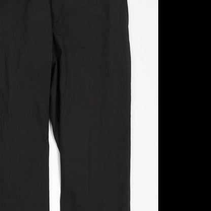 Womens UK Size 34 BHS Regular Fit  Brown Trousers