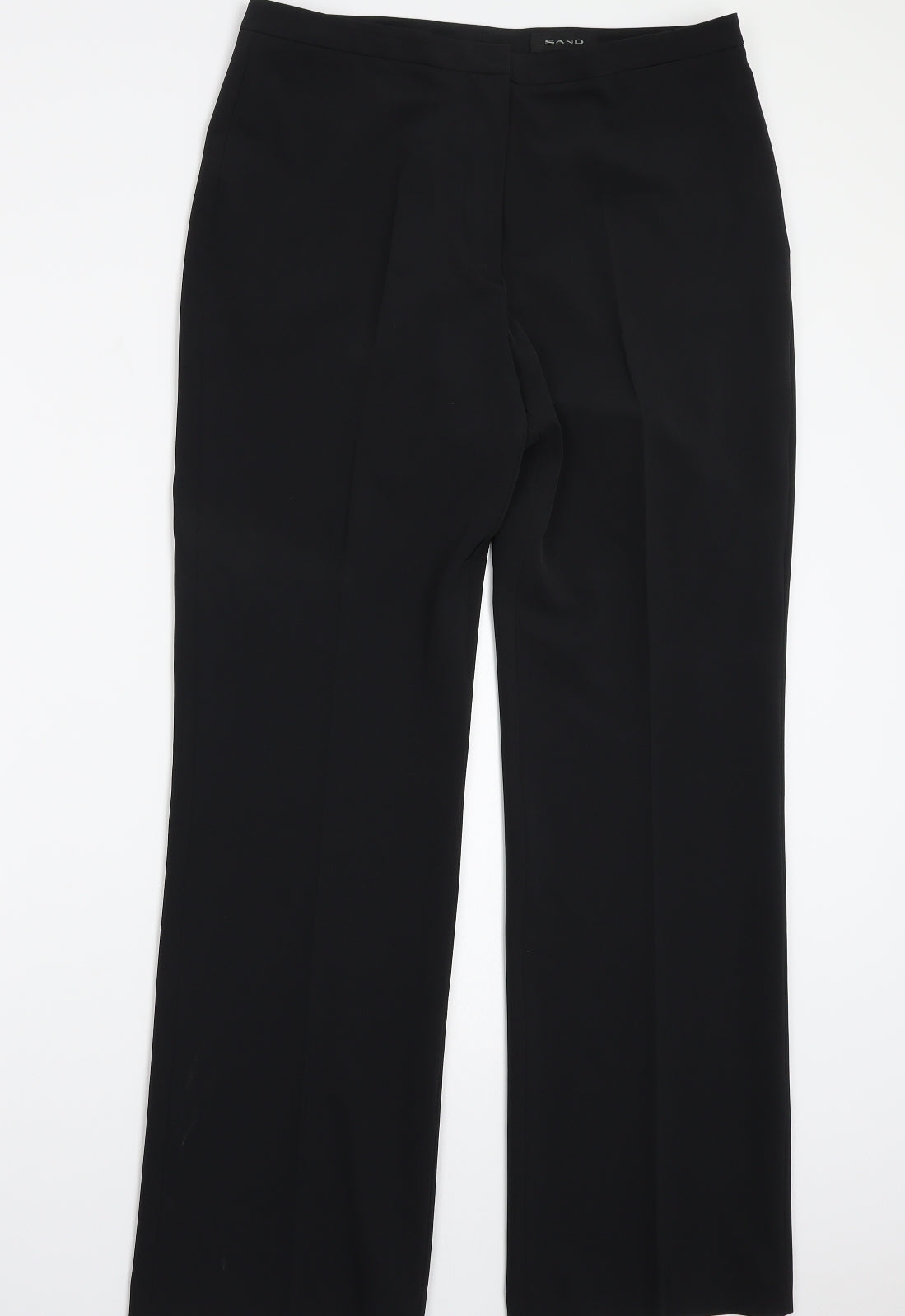 Sand Womens Black   Trousers  Size 14 L30 in
