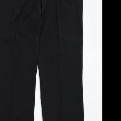 Sand Womens Black   Trousers  Size 14 L30 in