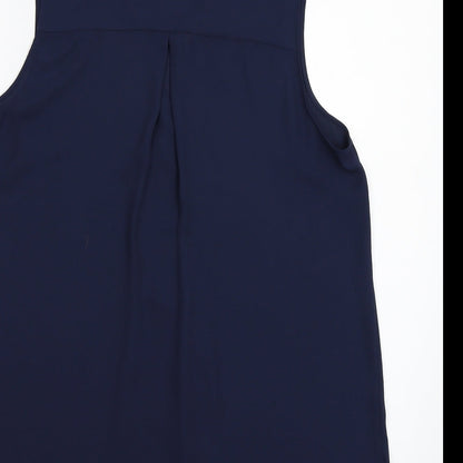 Womens UK Size L H&M Blue Basic T-Shirt