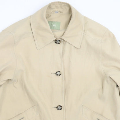 Womens UK Size 16 Isle Beige Jacket